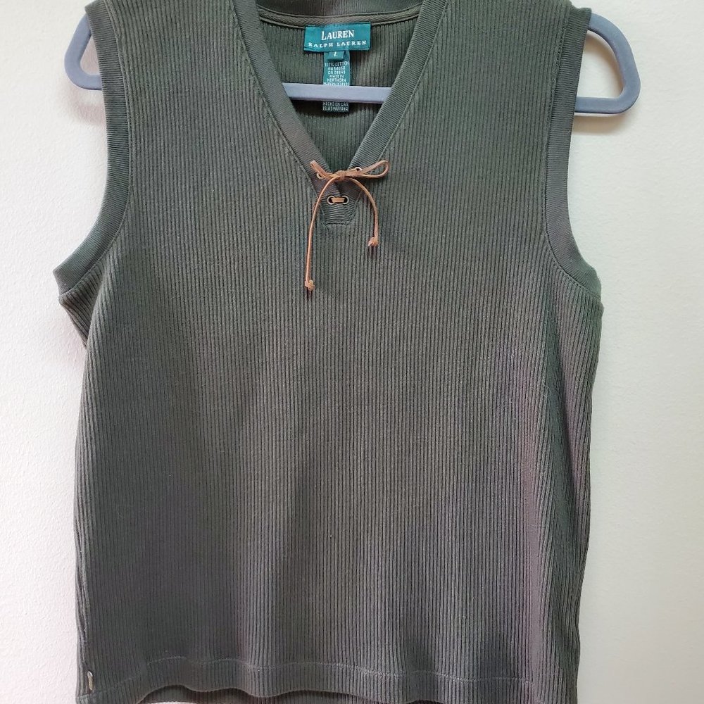 Ralph Lauren Moss Green Tank